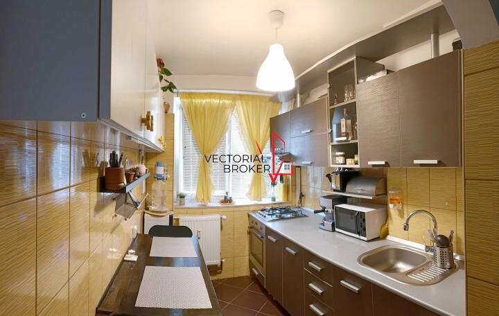 Piata Muncii- Gh. Petrascu 2 camere, semidecomandat, 50mp, bl.reabilitat, mobilat,